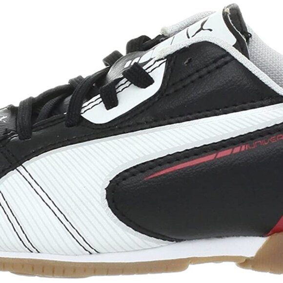 PUMA UNIVERSAL IT Jr indoor Soccer Cleats Football boot Black kids US 11/UK 10 - Picture 3 of 5